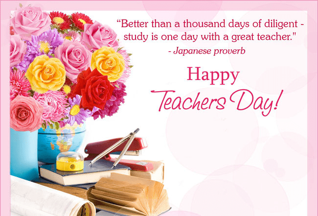 Happy Teacher’s Day!